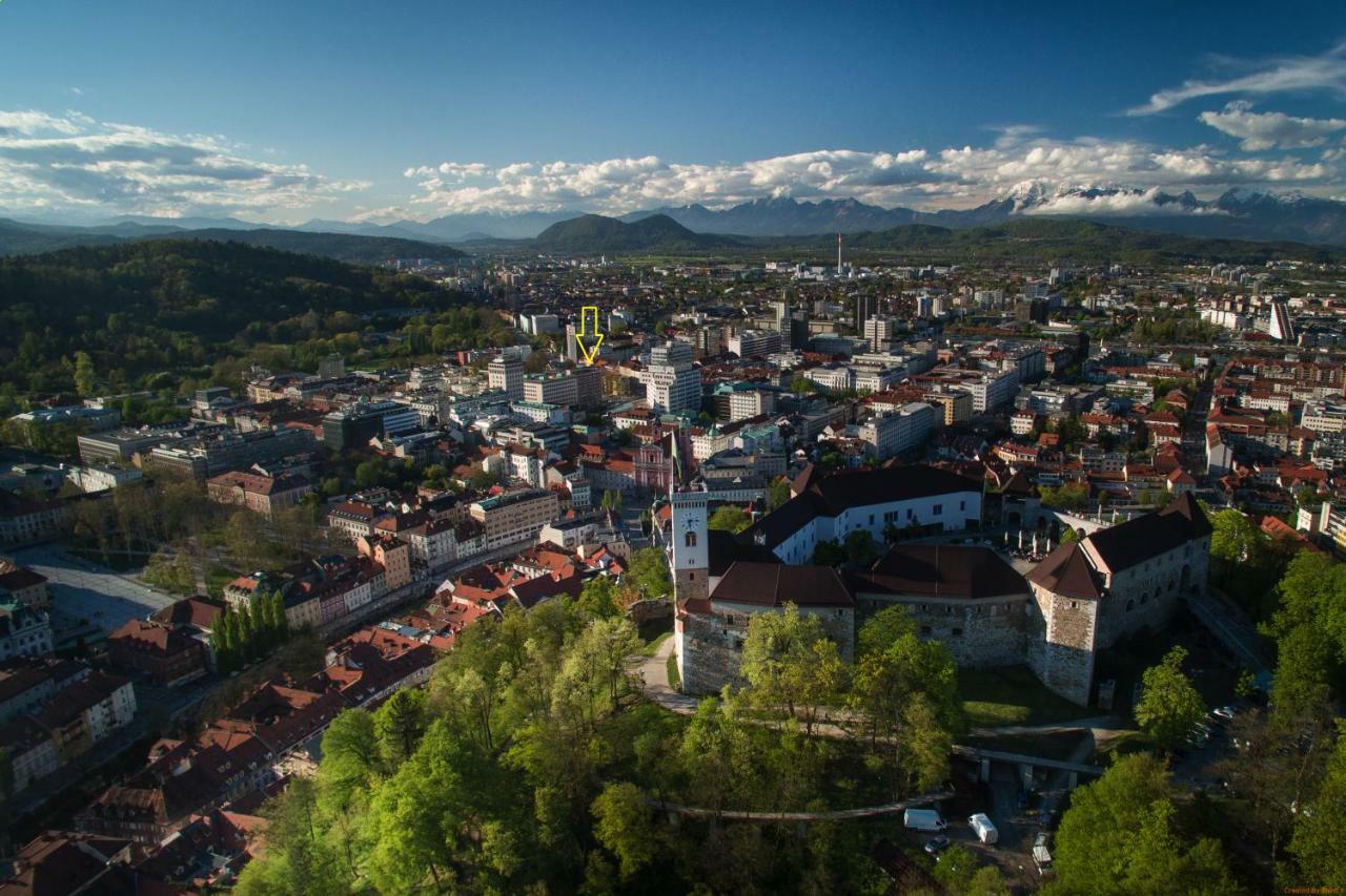Apartment Optim Ljubljana Eksteriør bilde
